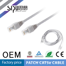 SIPU factory price 4 pairs 24awg cat5e utp patch cord